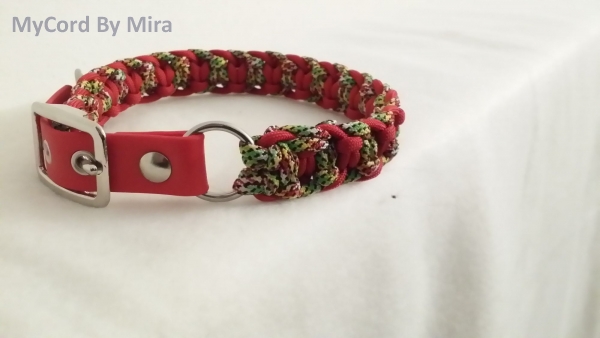 M 271 US Cord Halsband rot